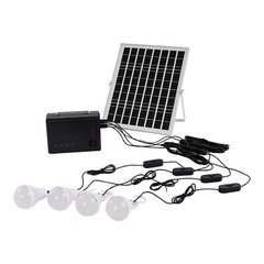 Portable Power Station with Solar Panel, Outdoor Generator Power Supply for Home
