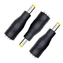 Solar Panel Adapter, DC7909 Female to DC5525 Male Connector, 8mm 3-Pack