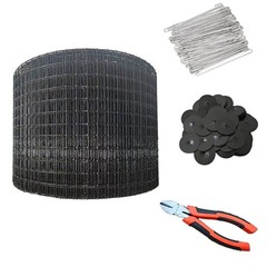 Comfality Solar Panel Bird Guard Black PVC1/2 inch 6in * 100FT Anti Bird roll…