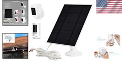 Versatile Solar Charging Solution for Reolink Argus Cam – 360° Bracket