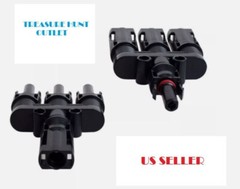 3 to 1 Solar Panel Branch Connectors Solar Male and Female MMMF+FFFM