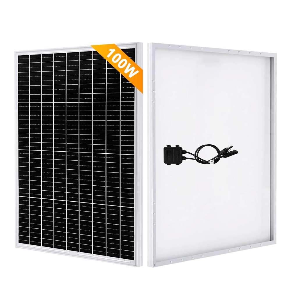 100W Solar Panel High Efficiency Monocrystalline PV Solar Panels RV Boat Caravan