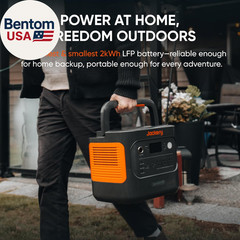 Explorer 2000 V2 Portable Power Station, 2042Wh Lifepo4 Home Backup Battery, 220