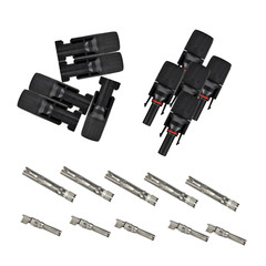 20 Pairs Male Female M/F Wire Cable Connector Set Solar Panel 30A Waterproof