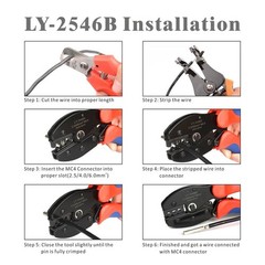 Durable iCrimp Solar Crimper with Ergonomic Grip – Perfect for 2.5-6mm2 Cables