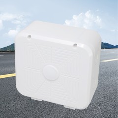 Multipurpose Junction Box for Camera Brackets Hiding Excess Solar Panel Cords