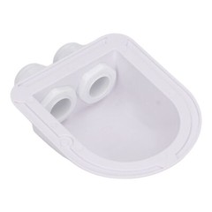 (White)Cable Junction Box Solar Entry Housing UV Resistance Wide Application