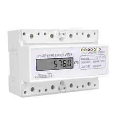 KWh Meter Digital Power Meter Easy Installation Efficient Power Consumption