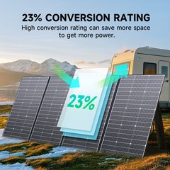 ALLPOWERS 1600W Portable Power Station Solar Generator + 400W Solar Panel AC DC