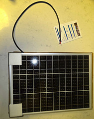 ECO-WORTHY 25W 12V Monocrystalline Rigid Solar Panel Off-Grid Outdoor