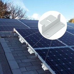 4/8 Sets Solar Panel Z Bracket Mounting Mounts Set Solar Panel RV Boat Roof Wall