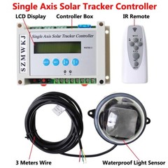 Solar Tracking Controller + 18″ Linear Actuator DIY Single Axis Solar Tracker SJ