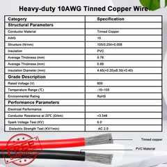 XRDS-RF 2FT Solar to XT60 Cable