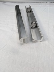 Solar Rail kit to mount 5 panels w/ clamps & L brackets and with 7.3 ft rails