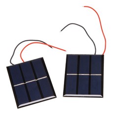 2 pcs 1.5V 400mA 80x60mm Micro- Solar Cells For Solar Panels – DIY5494