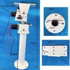 Dual Axis Solar Tracker Controller W/Remote Control+DC Dual Axis Gimbal X/Y-axis