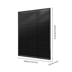 120W 200W Watt 18V Solar Panel Mono Cell Camping Home Off Grid Roof Car RV Boat