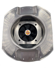 Solar Mega Roofblaster for 3.5″ Ribbed Conex Shipping Container Vent (Galvanized