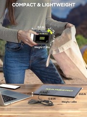 «Takki Portable Power Station 88.8Wh, 120W AC Outlet, Solar Input, for Camping»