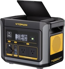 VTOMAN FlashSpeed 600, Portable Power Station 499Wh, 70Min Fully Charged,LiFePO4