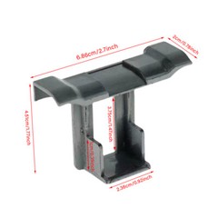 30/35/40mm Solar Panel Photovoltaic Frame Water Drain Water Diversion Clips
