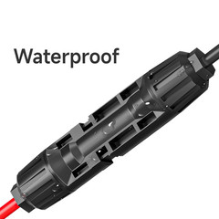 Goupchn Solar Panel Connectors to SAE Adapter Cable 10AWG Solar to SAE PV Extens