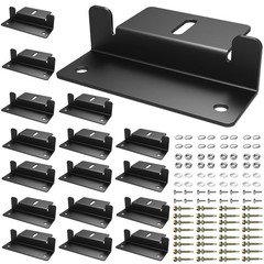 16 PCS Solar Panel Mounting Z Brackets,Lightweight Aluminum Solar Panel Mount…