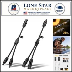 Easy Plug-and-Play Y Branch Solar Connectors – Waterproof & Durable Design