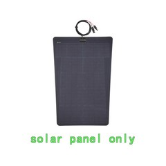 Good 75W 12V Bonnet Flexible Solar Panel Land Rover Defender 110/90 Campers H6