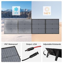 MHPOWOS 110W 220W Solar Panel for Ecoflow River 2 Pro River 2 Max River 3 Plus