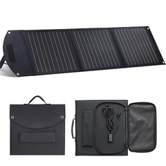 110W Portable Solar Panel Waterproof IP65 Foldable Solar Panel Kit for Outdoor