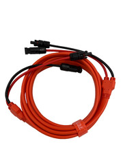 Tonton 10FT 10AWG Solar Panel Extension Cable, 6Mm² PV Wire with IP68 Male & Fem