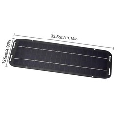 30W Solar Panel 12V Trickle Charger Battery Charger Kit Maintainer Boat RV Car