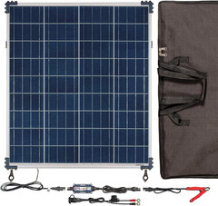 Optimate Solar 80W Travel kit, TM523-8TK, 6-Step 12V 6.7A Weatherproof Solar Bat