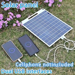 Functional Durable Stylish Solar Charging Accessories for Camping Outdoor Travel