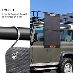 Compact 100W Solar Panel with ETFE Coating – Perfect for RVs and Emergencies