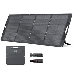Dabbsson 1024Wh 2000W Power Station Portable w/ Folding Solar Panel 210W