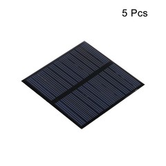 Mini Solar Cell Panel 5.5V 110mA 0.605W 70mm x 70mm 5pcs