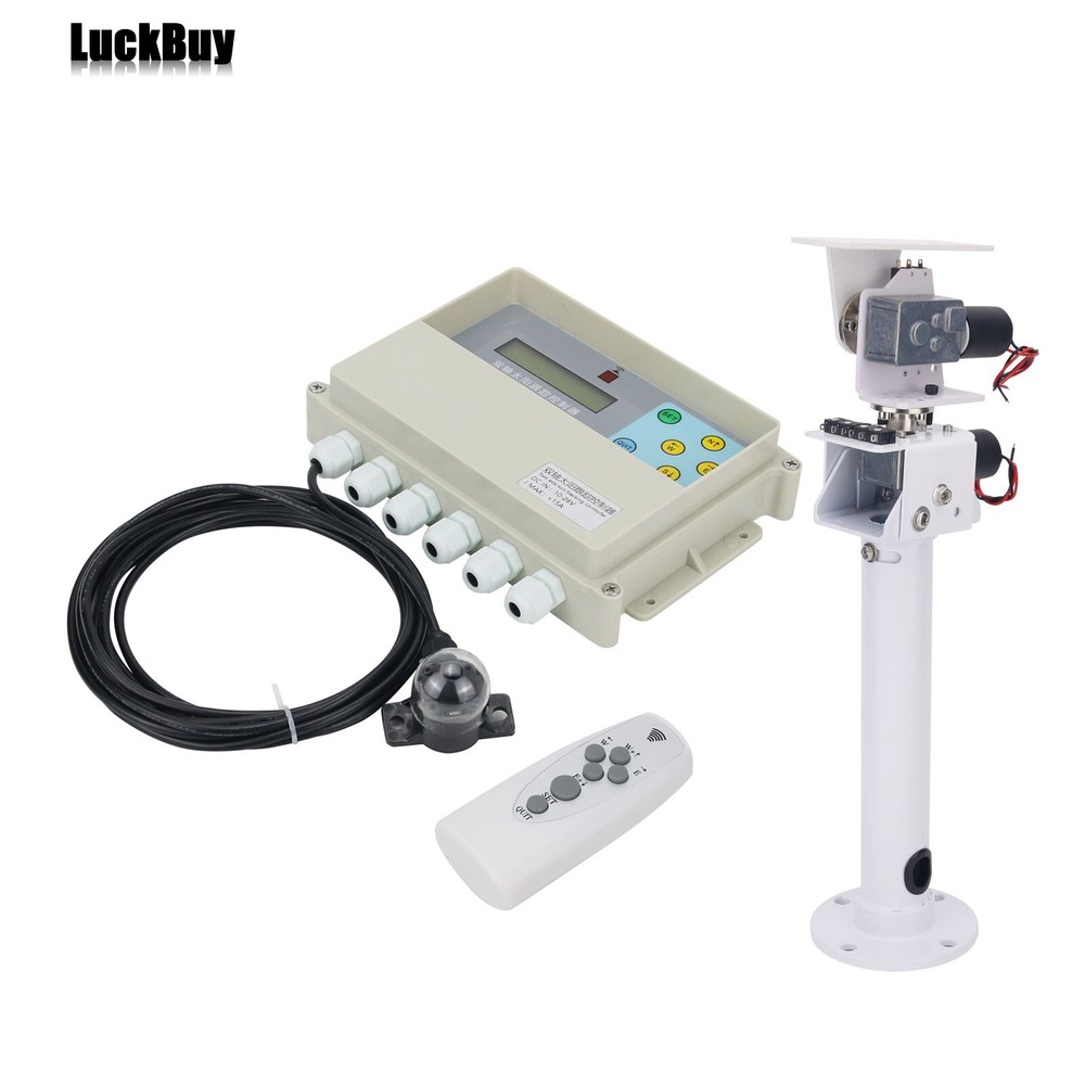 Dual Axis Solar Tracker Controller with Remote Control + DC Dual Axis Gimbal
