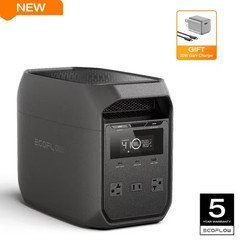 EcoFlow DELTA 3 Portable Power Station 1024Wh LiFePO4 1800W AC Output