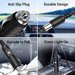Charger for Jackery Portable Power Station Explorer 12V-24V Car Charger | 1000