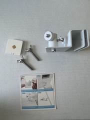 Adjustable Solar Panel Gutter Mount for Ring -Easy Install Weatherproof Aluminum