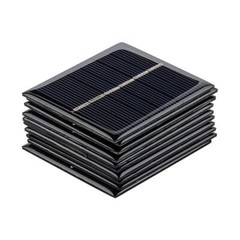 10pcs 3v 120ma Micro Solar Panels Cells Diy Solar Epoxy Plate Electric Toy Mater
