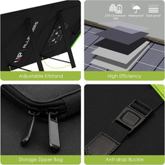 SP033 200W Portable Solar Panel 36V Foldable Solar Panel Kit Waterproof IP66 Por