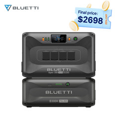 BLUETTI Apex300+B300K 5,529.6Wh Portable Power Station Generator for RV/Off-grid