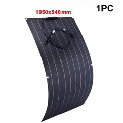 200W 400W 800W Watt Flexible Mono Solar Panel 12V Portable RV Home Boat Camping