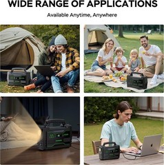 Portable 155Wh Power Station for Home Backup and Outdoor Use – 100W Generator