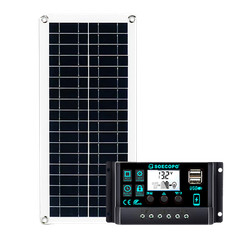Solar System Solar Panel with 10A-100A Solar Controller Dual USB Output 16VYk