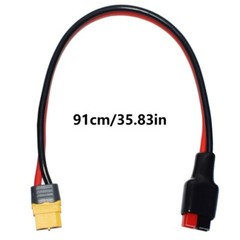 Power Cable Extender, 14AWG 5.5mmx2.1mm Female Adapter Cable for Generator