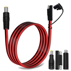 6FT Heavy Duty SAE to DC8mm Male Adapter for Jackery Solar Panels – Weatherproof